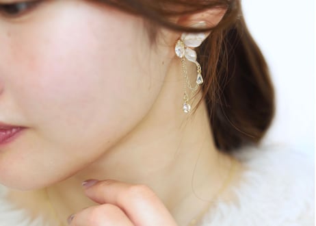 butterfly pierce/earring (単品)