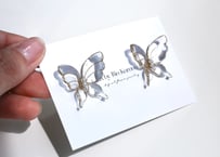 butterfly pierce/earring