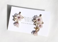 "balloon flower" pierce/earring