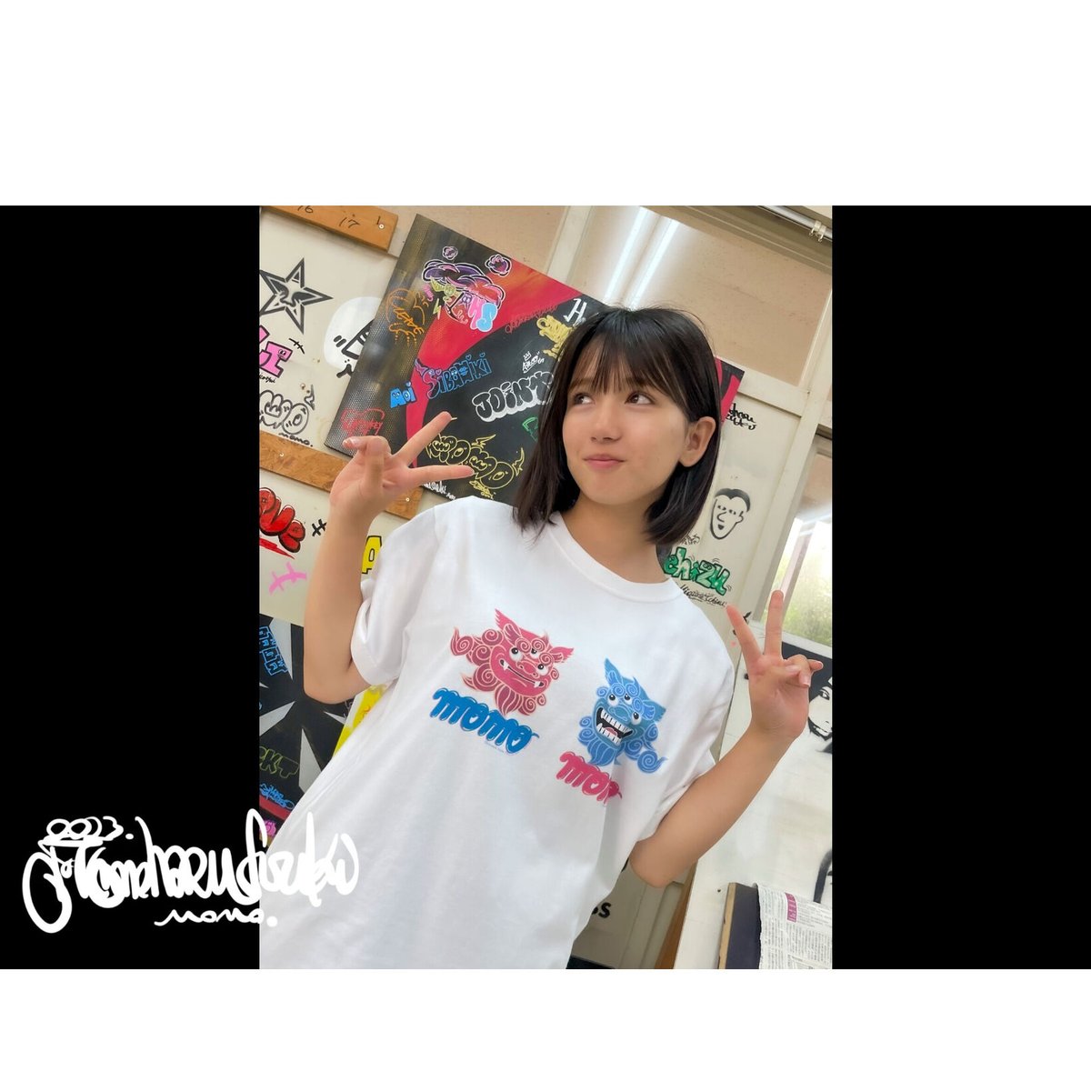 シーサー祭り　あうん　TシャツMサイズ あ・うん シーサー Tシャツ ピンク 沖縄 全国送料無料