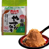 有機中辛口味噌10kg　[産地直送]