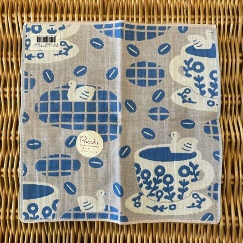 今治タオルハンカチ コーヒー | drops