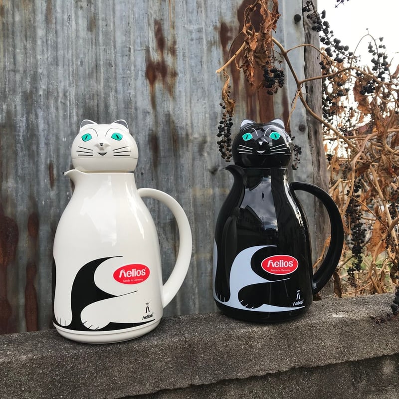 ヘリオス　ポット サーモキャット　ブラック Amazon｜スペースジョイ サーモキャット ブラック 128544｜保温