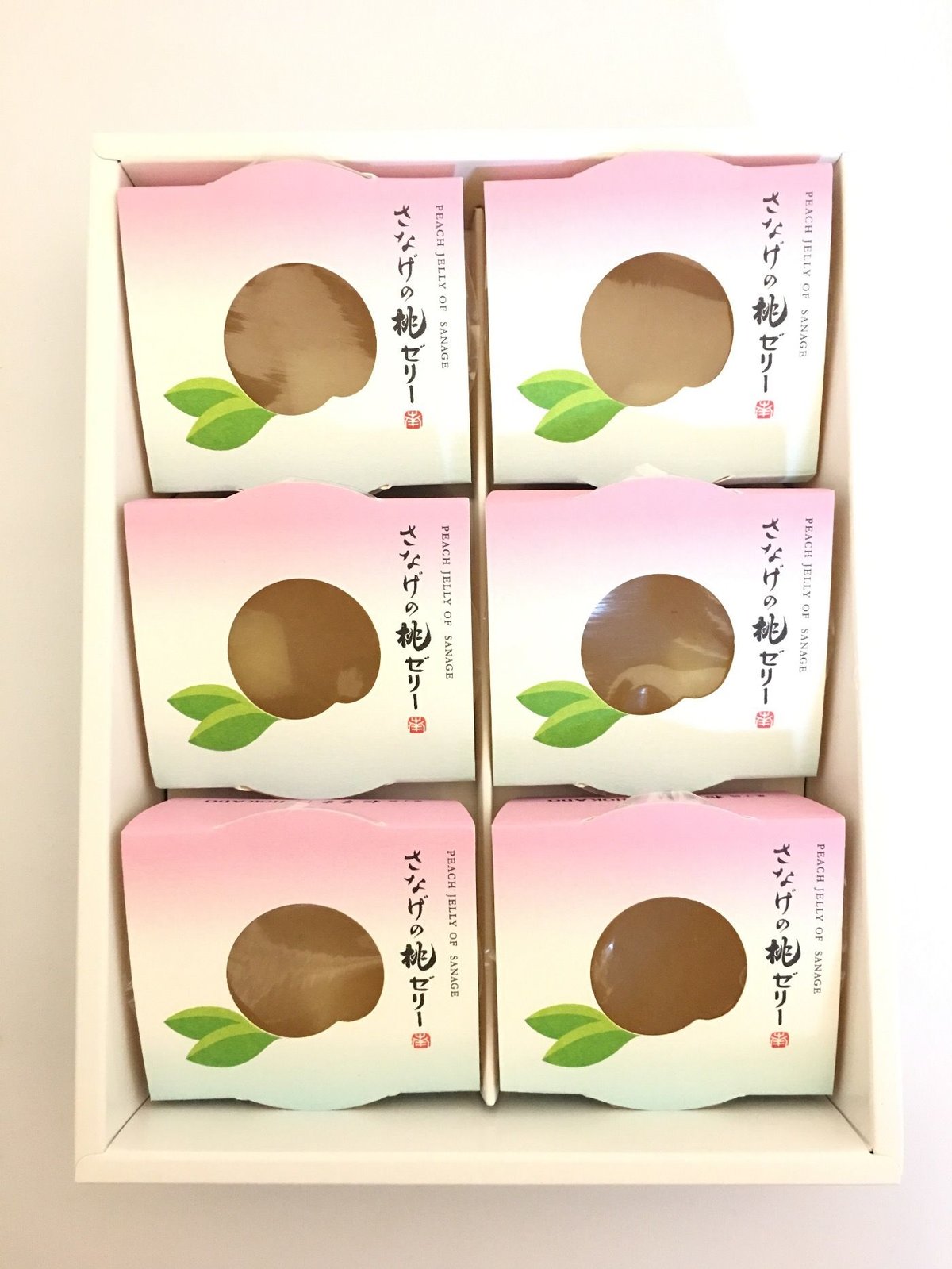 桜桃さま専用 さなげの桃ゼリー6個入り | SHOKADO Webストア