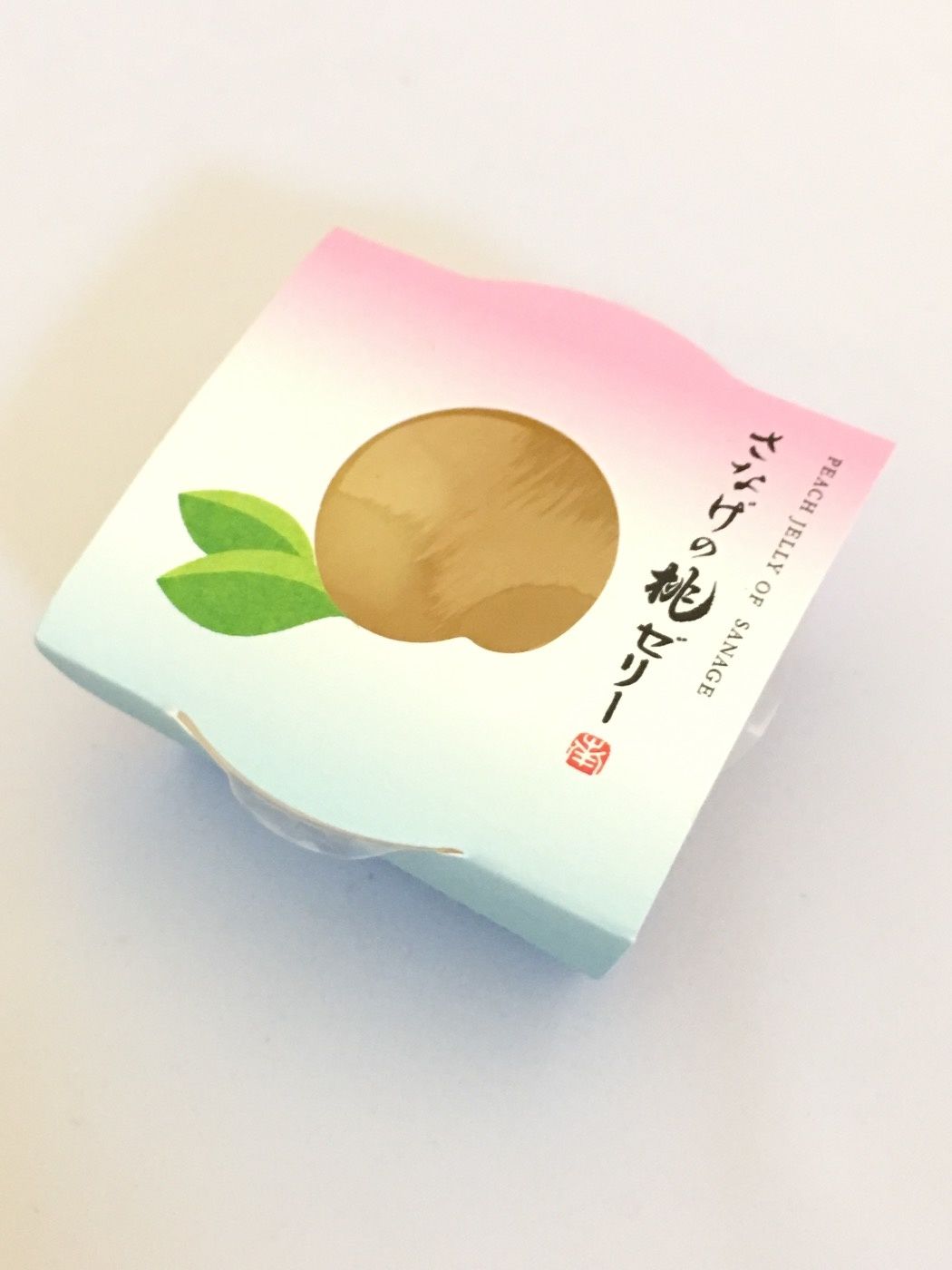 さなげの桃ゼリー6個入り | SHOKADO Webストア