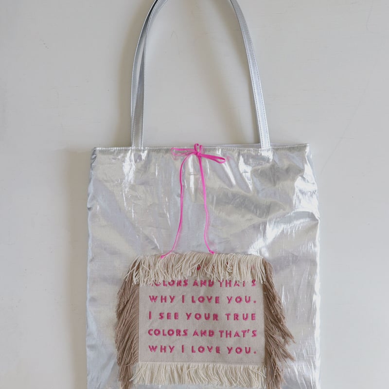 Metallic tote sales