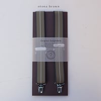 original suspender [ line ]  / brown ( otona  )