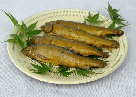 鮎 甘露煮　４〜５尾