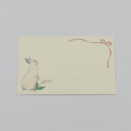 mini message card / lily of the valley [ Schinako ]