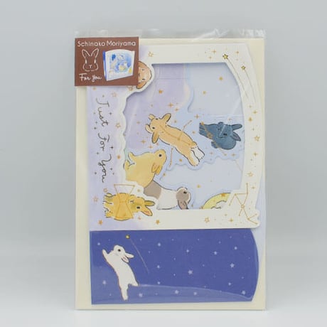 greeting card / starry sky　[ Schinako ]