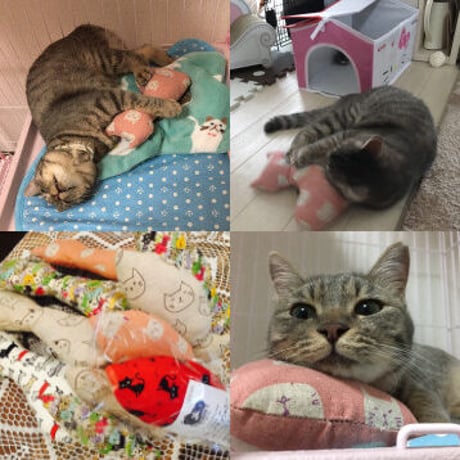 ■ねこちゃる■A001■猫のおもちゃ■オリジナル手作りキッカー■ねこ♪けっちゃる～◎送料込み※色柄おまかせ