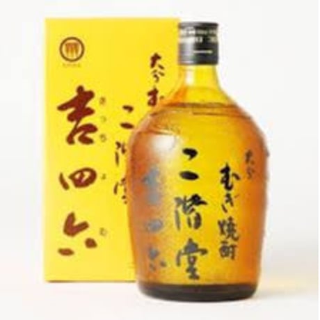 麦　二階堂　吉四六　ガラス瓶　25°　720ml瓶　(3798)