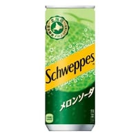 シュウェップス メロンソーダ　250ml缶（30本入）　(142333)
