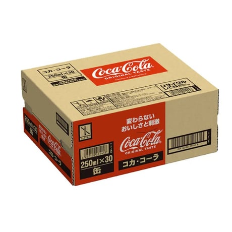 コカ・コーラ　250ml缶（30本入）　(142331)