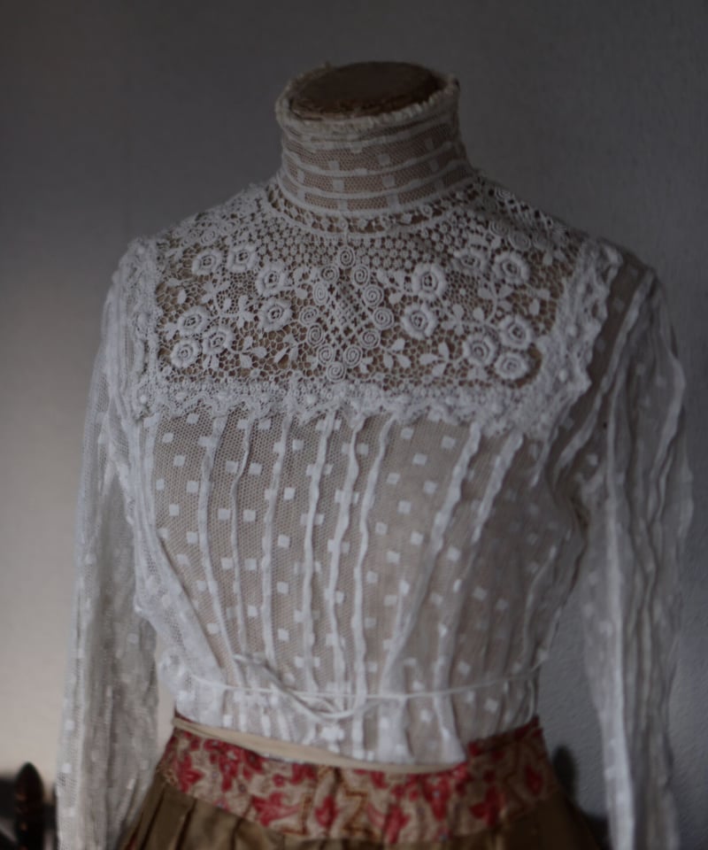 Edwardian Tule Lace Blouse | Rita de Acosta ☽