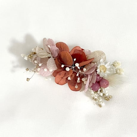 flower hair clip -mini- 04