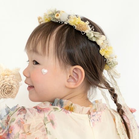 花かんむり♡姫♡ラインストーン付き 花かんむり | STORES