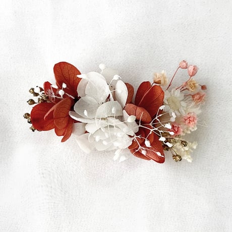 flower hair clip -mini- 07