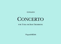 Concerto for Tuba or Bass Trombone 3rd mov. / E.Ewazen (Piano Accompaniment Audio MP3 File)