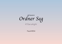 Ordner Seg, It will be alright / Ø.Baadsvik（Piano accompaniment Audio MP3 File）
