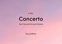Concerto / A.Plau 1st movement (Piano accompaniment Audio MP3 file)