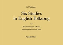 R.V.Williams 6 Studies in English Folksong ⅠAdagio (Piano Accompaniment Audio MP3 File)