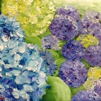 開運絵画『水仙』油絵 | ✨神秘の画室✨