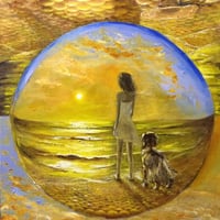 開運絵画『田園』油絵 | ✨神秘の画室✨