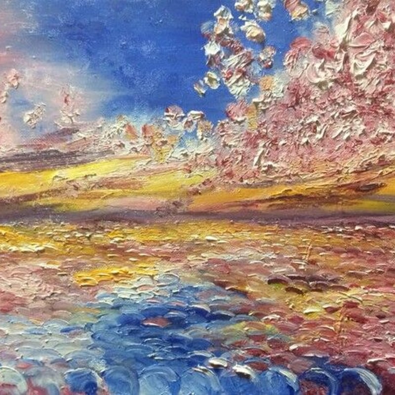 ☆大大迫力!圧巻!金運・運気アップ風水良◎花瓶花盛り油彩②・絵画 恋愛運アップ風水絵画 | ✨神秘の画室✨