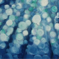 仕事運、勉強運アップ『ミスト』油絵