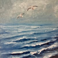 開運絵画『水仙』油絵 | ✨神秘の画室✨