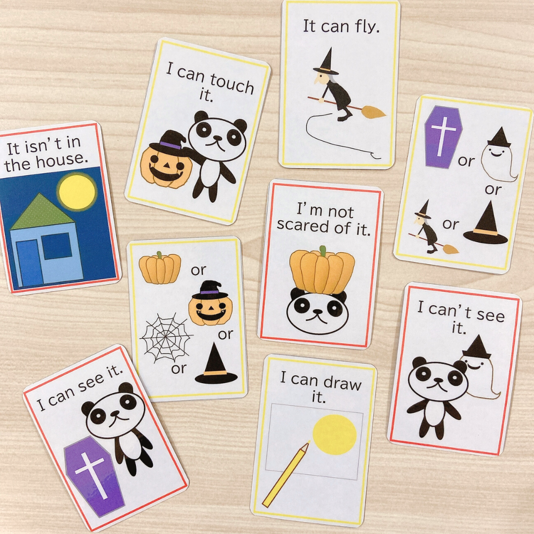 Action Pair ハロウィン 教材三点セット | シーズのおうち英語教材