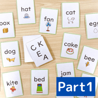 基礎英単語のスペリングゲーム (Part1)