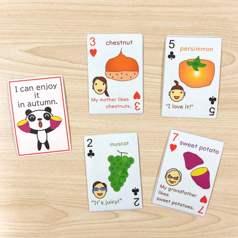 Action Pair 秋 教材三点セット | シーズのおうち英語教材