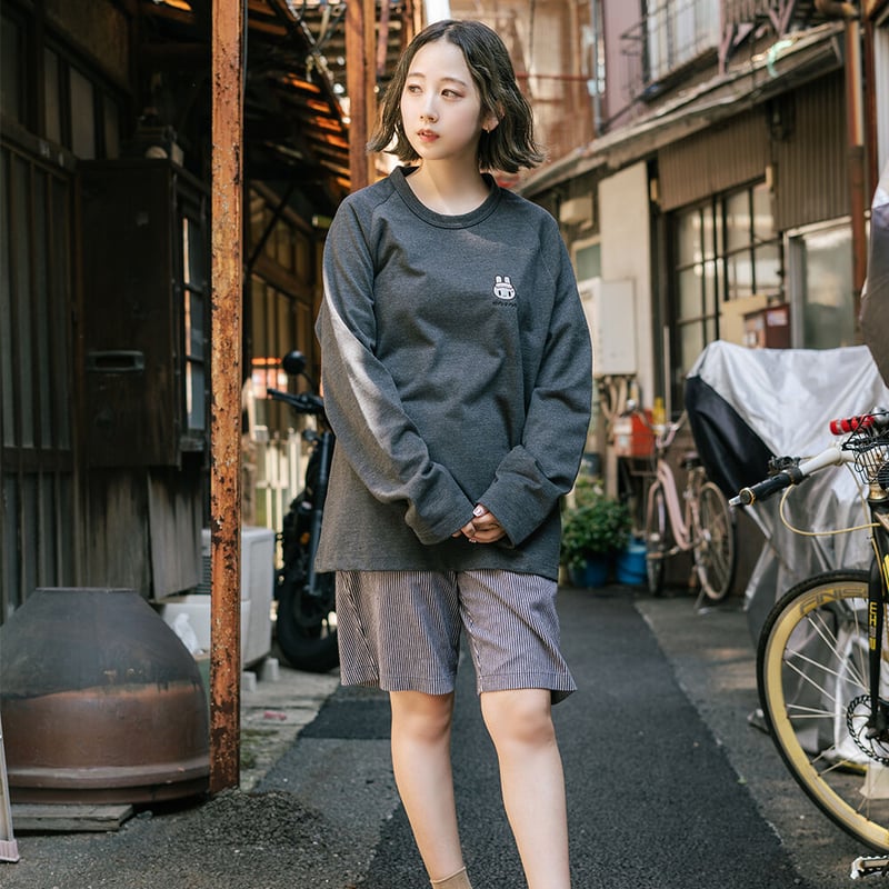 ワンポイント刺繍Tシャツ（長袖） | サウナウサヤサン
