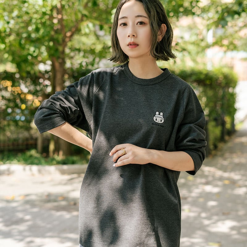 ワンポイント刺繍Tシャツ（長袖） | サウナウサヤサン