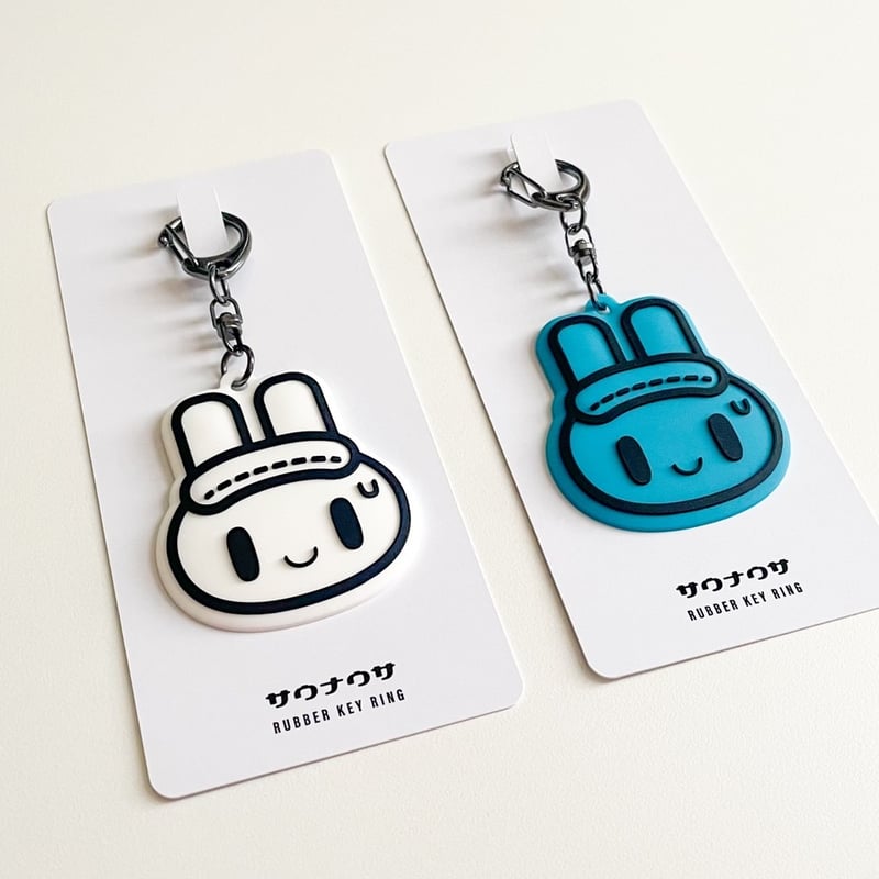 ラバーキーホルダー | サウナウサヤサン