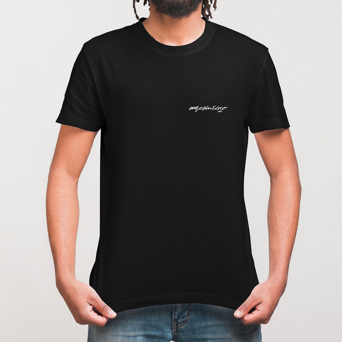 Deuxieme ClasseLOVE A PEACE バックプリントTシャツ（WORLD PEACE  