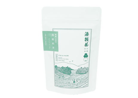 高級煎茶ティーバッグ「自然の恵をあなたに」High-grade Sencha Tea Bag