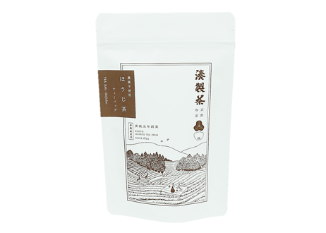 ほうじ茶ティーバッグ「優しい甘味につつまれるほうじ茶」High-grade Hojicha (roasted green tea) Tea Bag
