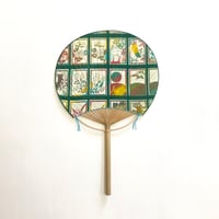 房州うちわ [花札] 深緑 / Round Fun -Hanafuda(Japanese Playing cards)-