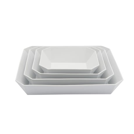 TY Square Bowl 150 Gray