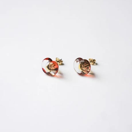 イイダ傘店　ピアス　リンゴ
