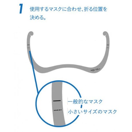 燕三条【ますくのやま】チタン製マスク用インナーフレーム