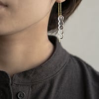 ピアス　バーズワーズ コネクト クリア