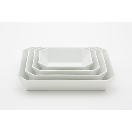 TY Square Bowl 220 White