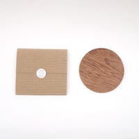 PLYWOOD LEATHER COASTER