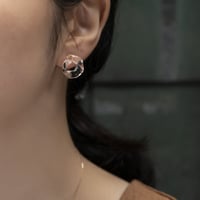 ピアス　ブルーム K10