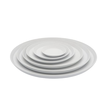 TY Round Plate120 Gray