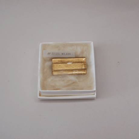 帯留L（アクセサリー展）  Line series 白箱付き